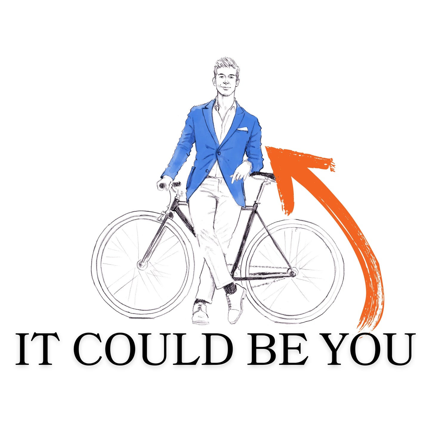 Custom Cycling Illustration (Digital Portrait)