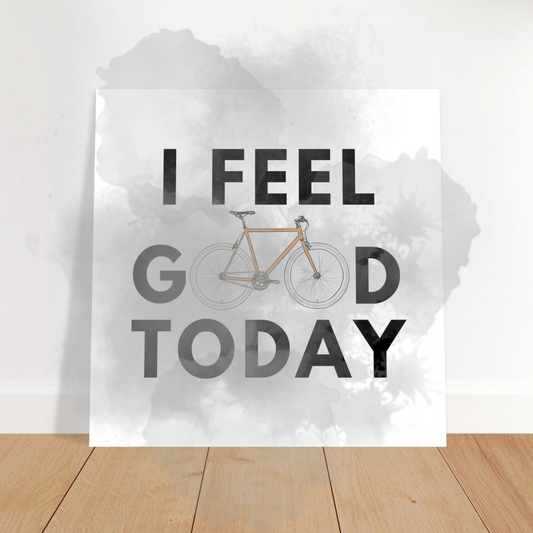 Feel Good Cycling Print