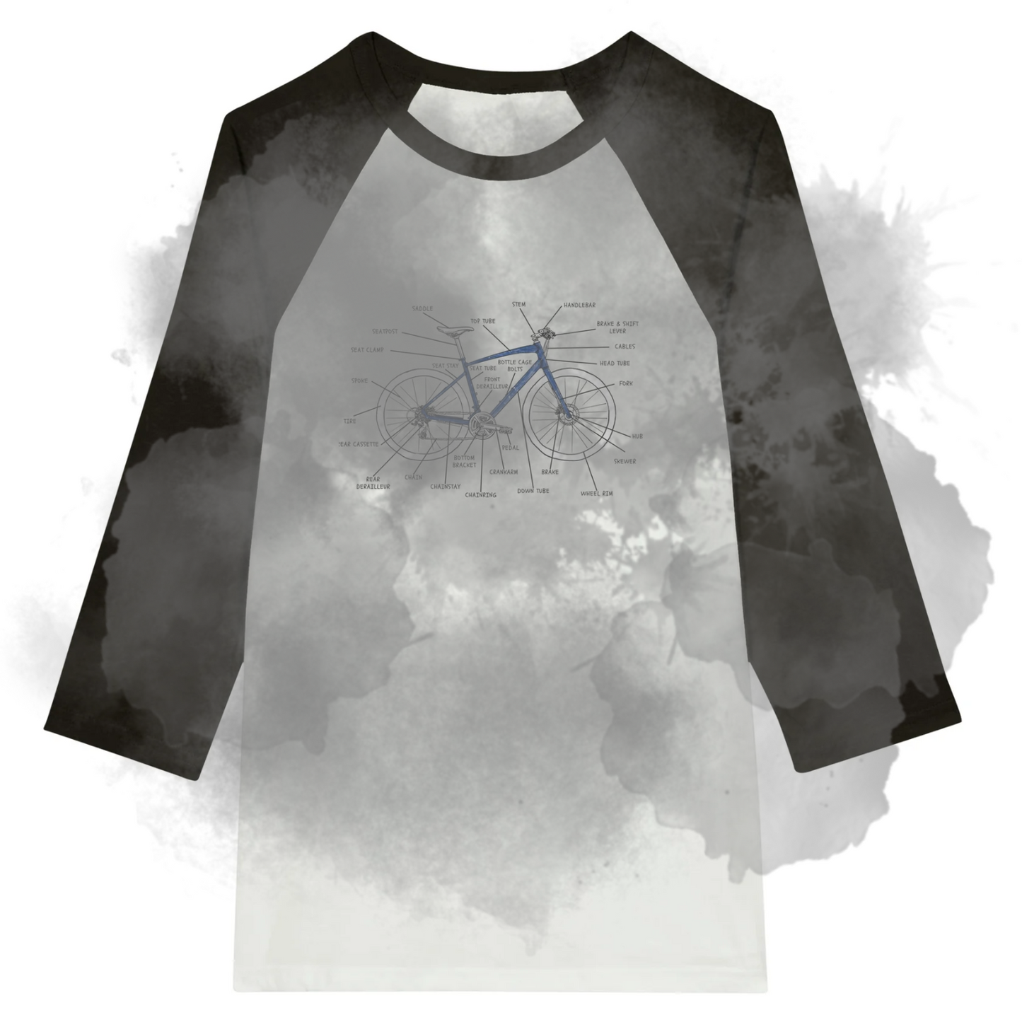 Bicycle Anatomy 101 Unisex T-shirt